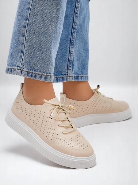 Royalfashion Женские перфорированные спортивные туфли с шнуровкой Vaned