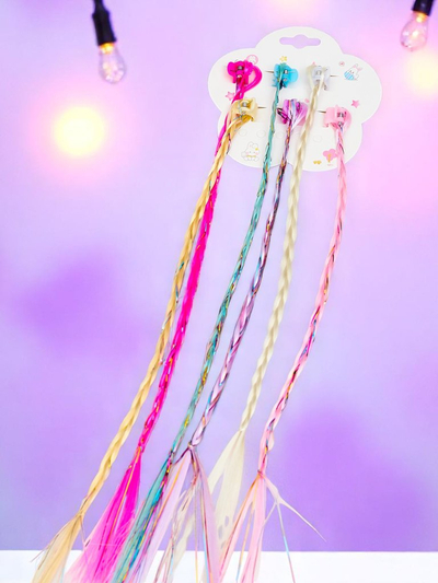 Royalfashion Spalvingos prisegamos kasytės su plaukų segtukais