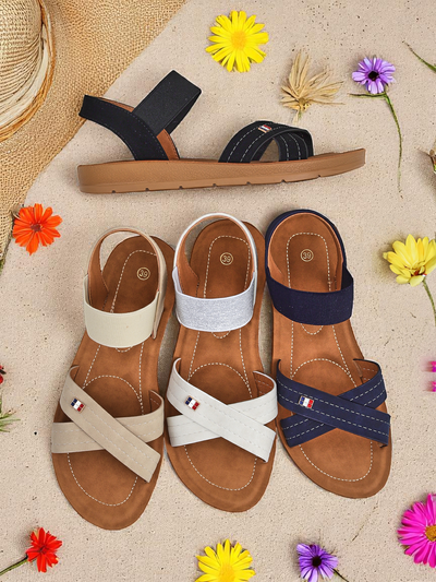 Royalfashion moteriškos sandalės su elastiku Zerefis