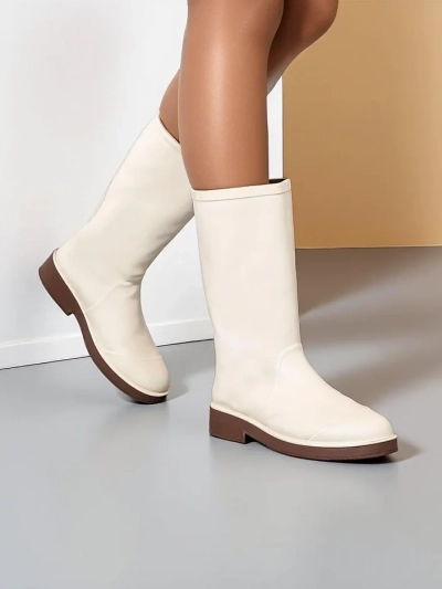Royalfashion Матовые женские резиновые сапоги Mattelo