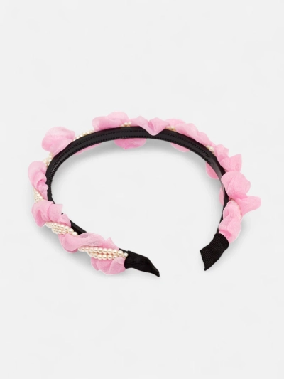Royalfashion Headband: Ruffles & Pearls - Slayyy!