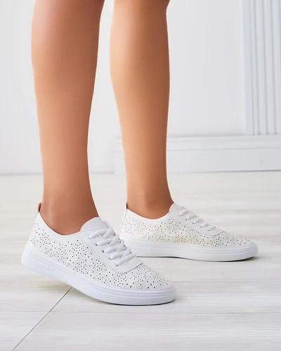 Royalfashion batų sportiniai moteriški įlace su raštu Fennie