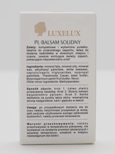 Luxelux Kvepalai balzame 10g