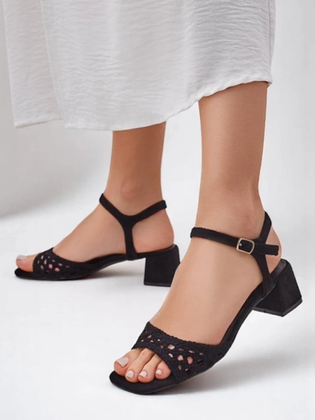 Женские перфорированные сандалии Royalfashion Azopi