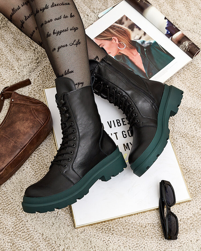 Royalfashion Женские сапоги-багги из экокожи Vederme