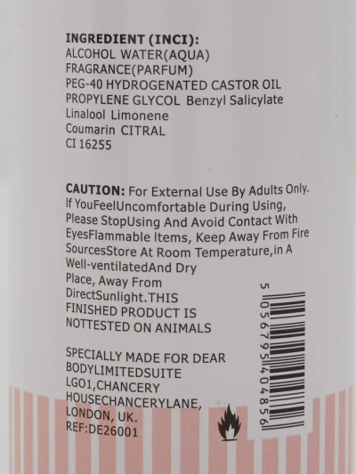Conmotion Moterų kūno purškiklis 250 ml