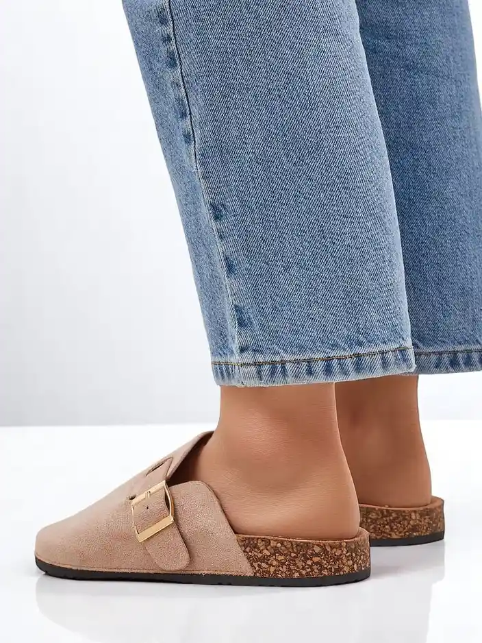 Royalfashion Мытые женские сандалии с закрытым носом Zanbe