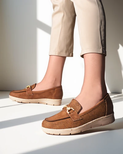 Royalfashion moteriški žemakulniai batai su dekoracija ant piršto