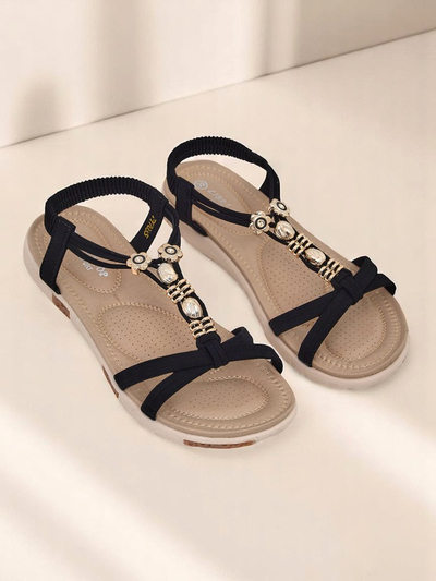 Royalfashion moteriški papuošti sandalai Veve
