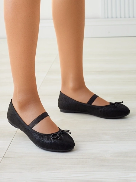 Royalfashion Яркие женские балетки с бантиком и резинкой Safte