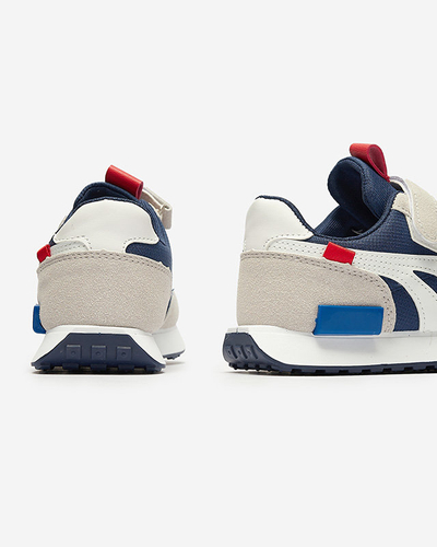 Vaikų sportiniai bateliai tamsiai mėlynai pilkos spalvos Kaxo- Footwear