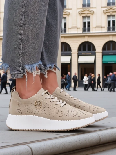 Royalfashion Женские спортивные перфорированные кеды Tobin