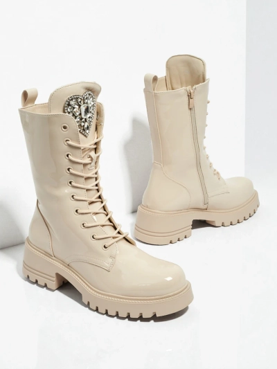 Lakieruoti šnuoruojami moteriški aulinukai Emelune