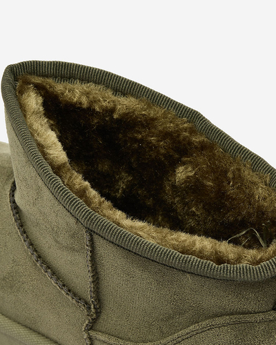 Royalfashion Green женские сапоги на платформе Ersinella