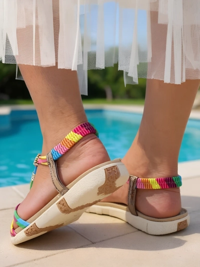 Royalfashion Женские сандалии с украшениями Veve