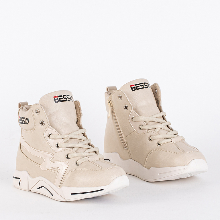 Детские спортивные ботинки в бежевом цвете Imiri