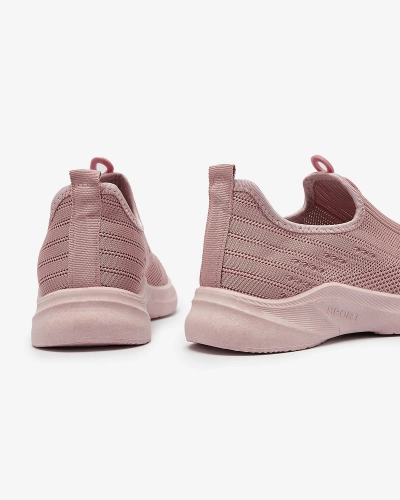 Розовый Женская тканевая спортивная обувь Slip On Regika - Обувь