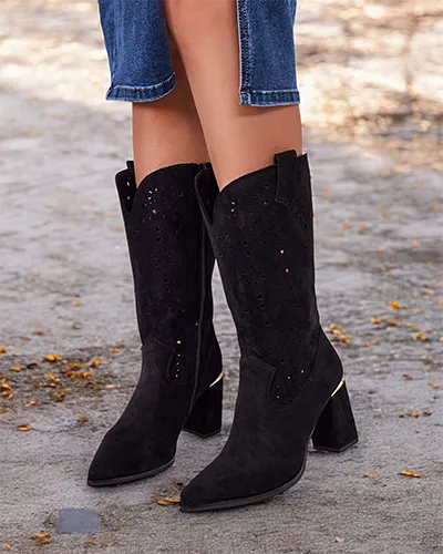 "Royalfashion Evolle" ažūriniai stiletto tipo batai