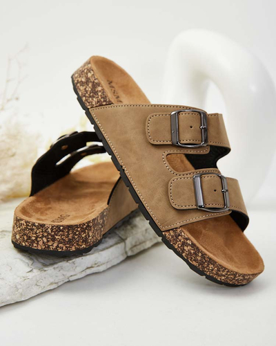 Royalfashion Vyriškos šlepetės su sagtimis Foumyn