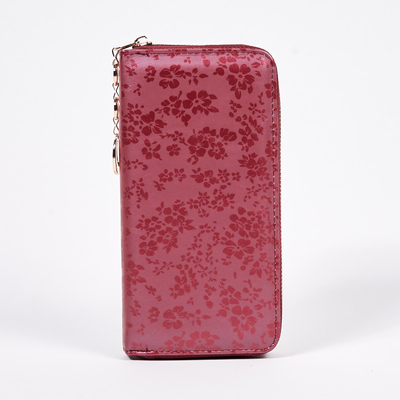 Didelė kaštoninės spalvos rašto piniginė iš ekologiškos matinės odos - Priedai