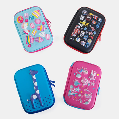 Розовый детский пенал