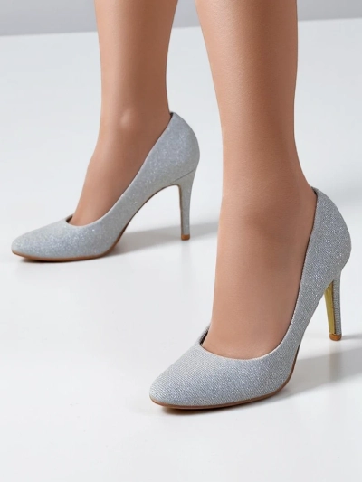 Royalfashion Блестящие женские туфли на каблуках Enen