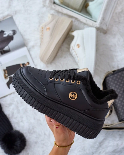 Royalfashion Утепленные женские кроссовки с мехом Sofi