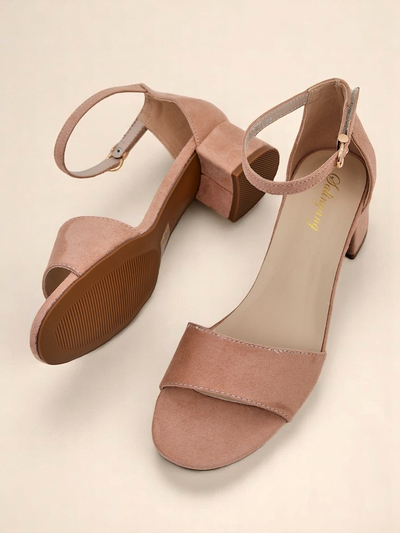 Royalfashion Женские сандалии на низком каблуке SoftHeels