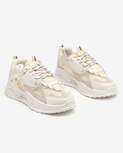 Бежевые женские кроссовки Stratta