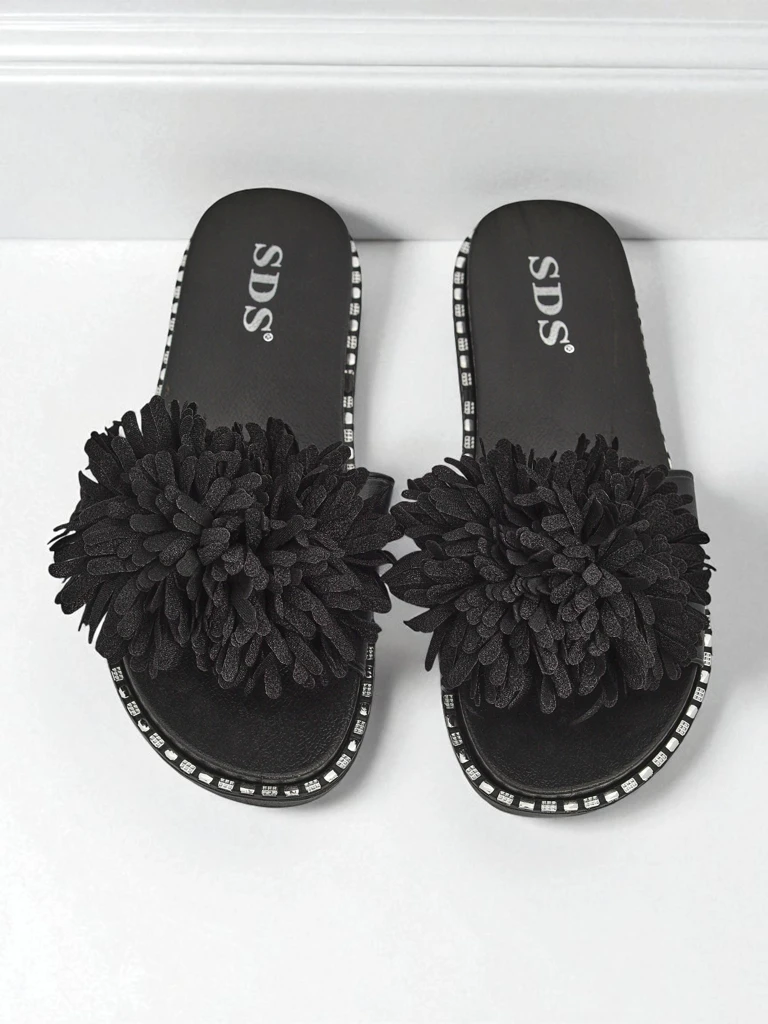 Royalfashion Женские шлепанцы на плоской подошве Flora Blide