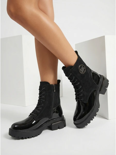 Moteriški aulinukai eko oda ir eko zomša Lalunes