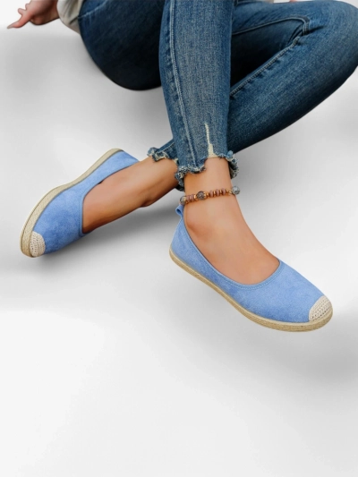 Royalfashion moterški ekokožos espadrilės Aroles