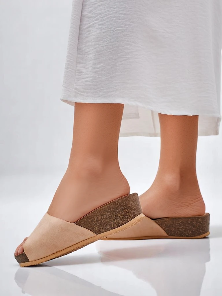 Женские сандалии Royalfashion на низком каблуке Maderas