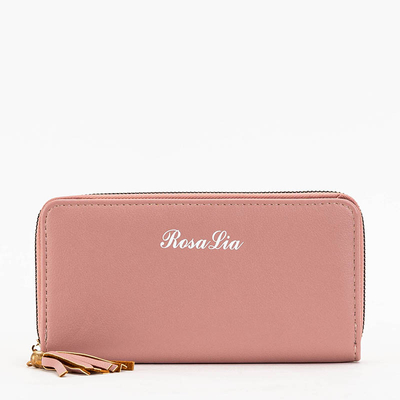 Moteriška rožinė kutais didelė piniginė – priedai