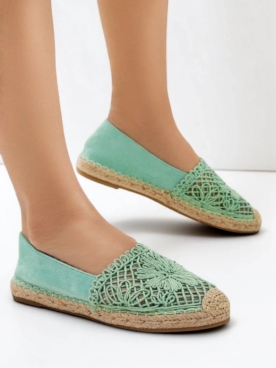 Royalfashion moterškos atvirų raštų espadrilės Verela