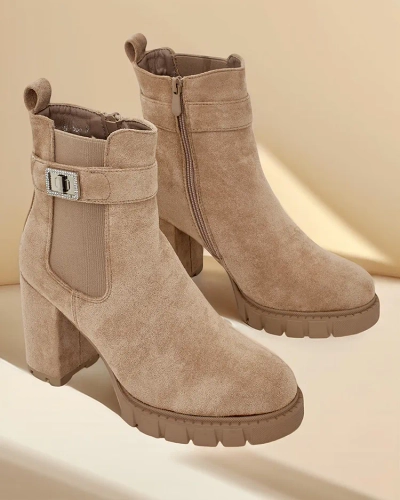 Royalfashion moterų ankstinės baltos ant postas Effo