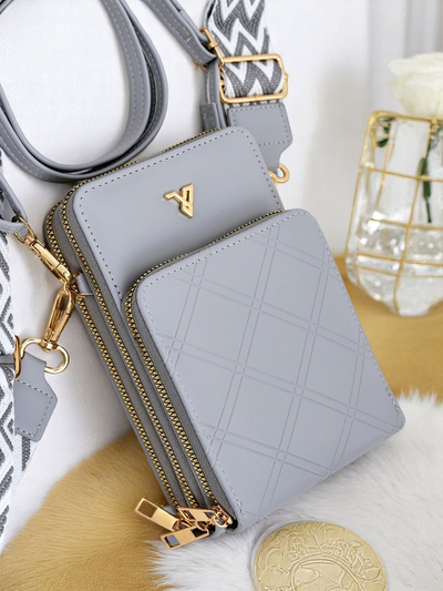 Royalfashion Daugiafunkcinė rankinė–piniginė su dirželiu Suite Style