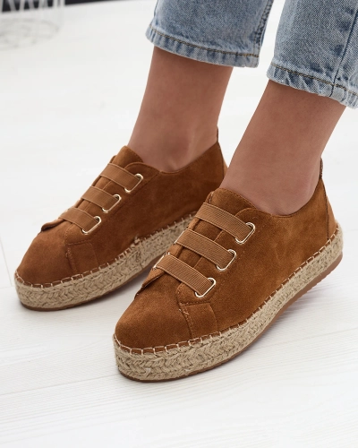 Коричневые женские спортивные кроссовки Alener - Обувь