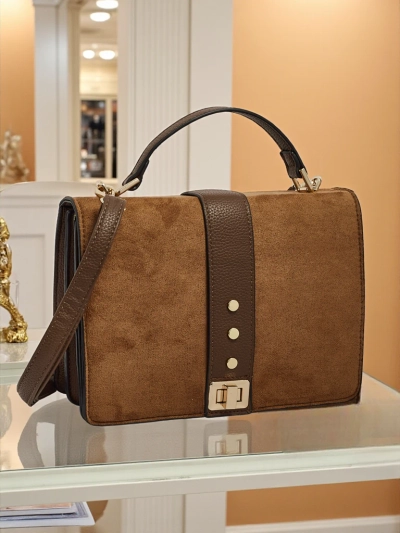 Maža moteriška rankinė iš eko odos Karelia