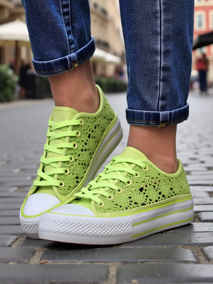 Royalfashion Женские перфорированные кроссовки Nizzet