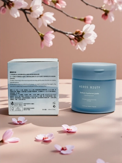 Medvilniniai kosmetiniai diskeliai - drėkinamieji, su hialurono rūgštimi