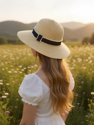 Royalfashion Женская соломенная шляпа Sunny Meadow