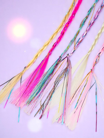 Royalfashion Spalvingos prisegamos kasytės su plaukų segtukais