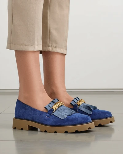 Royalfashion Moteriški Ekologiniai Suede Mokasinai Mare Nostrum