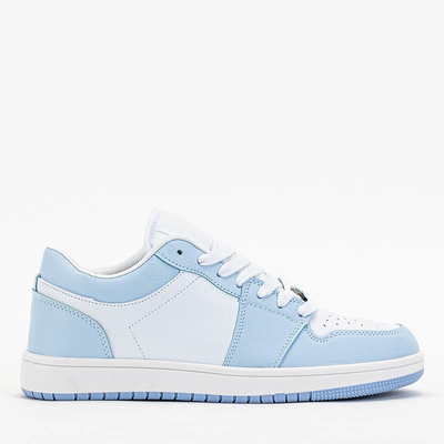 Голубые женские кроссовки Pinocco