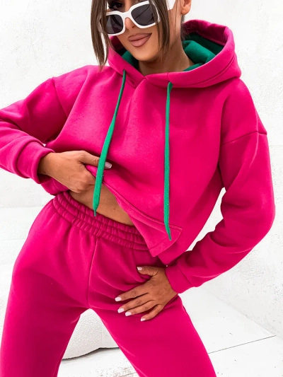 Royalfashion Хлопковый женский комплект толстовок