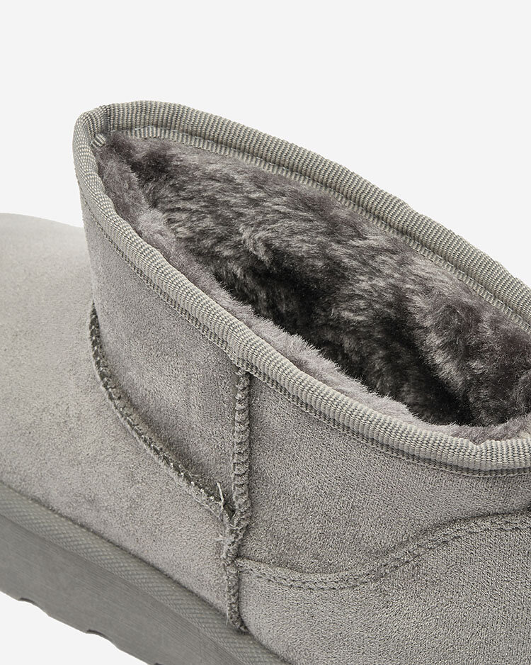 "Royalfashion" Pilki moteriški platforminiai sniego batai "Ersinella"