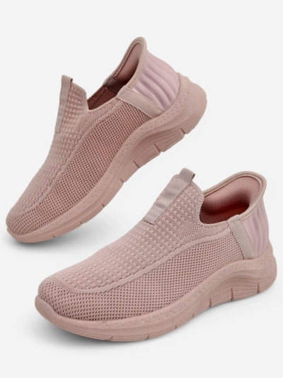 Apollo Rosa Sneakers – Pink Slip-Ons for Ladies