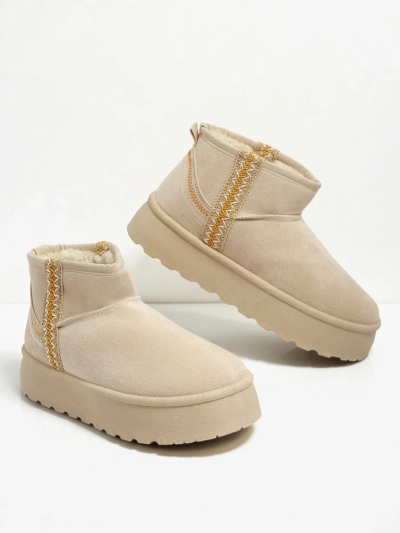 Trumpi moteriški a'la sniego batai Pravel