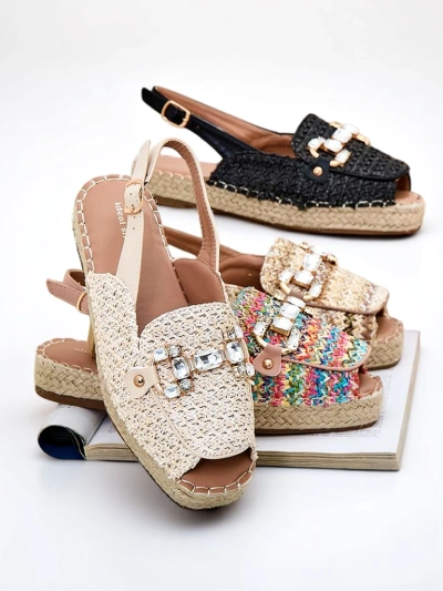 "Royalfashion" Moteriškos espadrilės atvirais pirštais